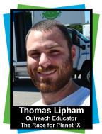 Thomas Lipham, Planet 'X' Outreach Educator